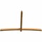Ekena Millwork Bellingham Rough Sawn Timber Gable Bracket, Western Red Cedar, 108"W x 68"H x 4"D x 4"F, 15/12 Pitch GBW108X68X0404BEL00RWR - alternate 4
